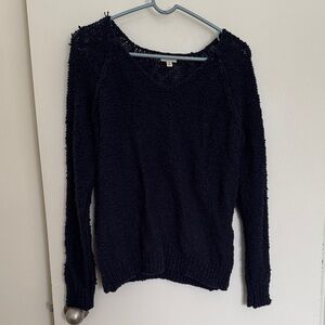 Sonoma Women's Deep Blue V-Neck Sweater